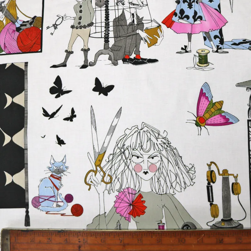 A Scary Craft Cotton Fabric by Alexander Henry