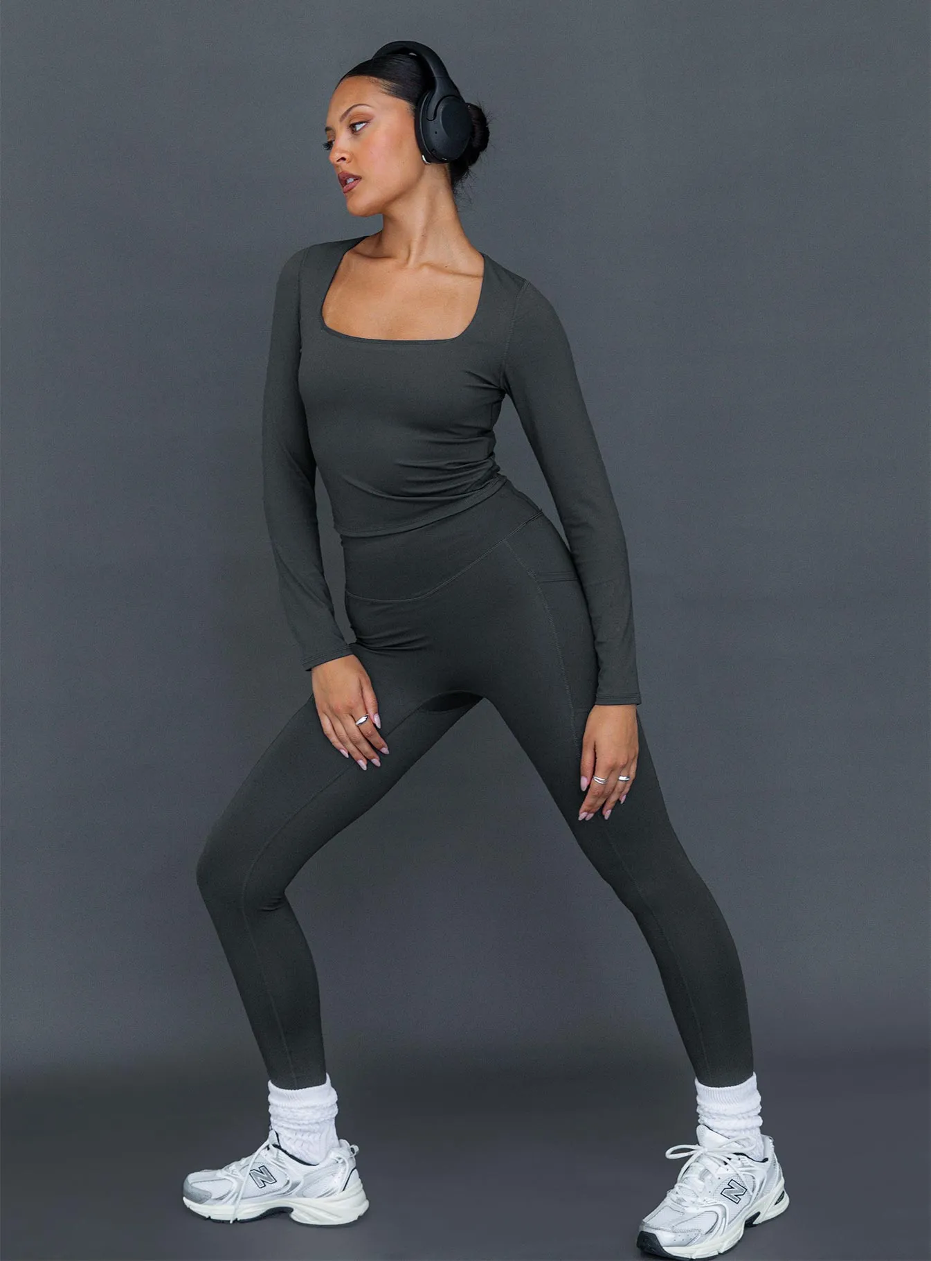 Achieve Grey Leggings - Online Shop for Activewear Leggings.