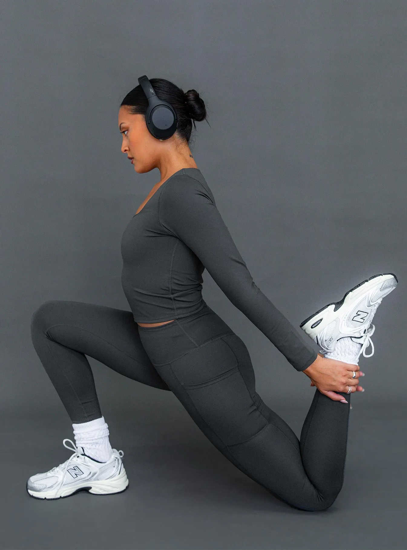 Achieve Grey Leggings - Online Shop for Activewear Leggings.