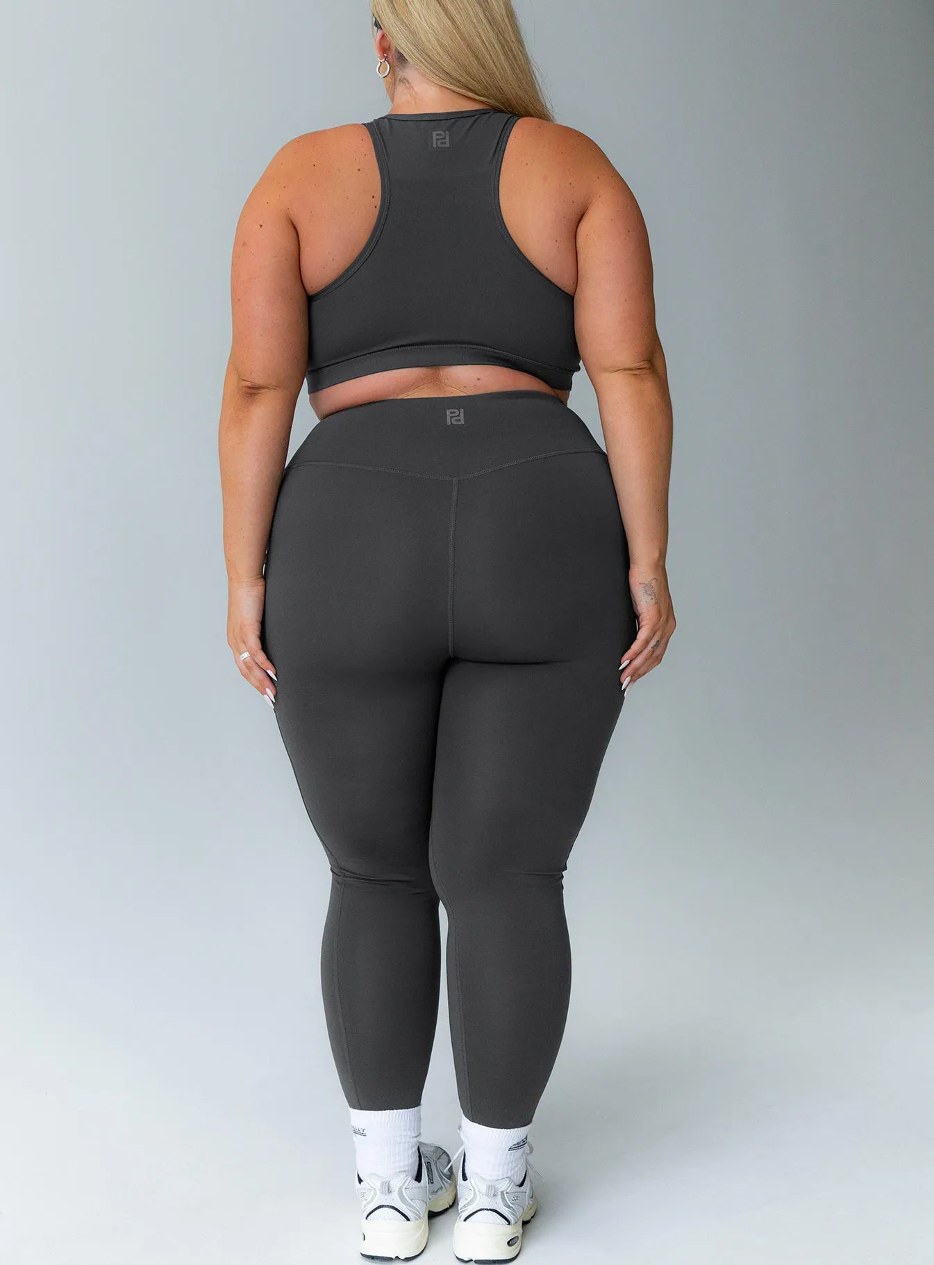 Activewear Leggings - Grey - Curve