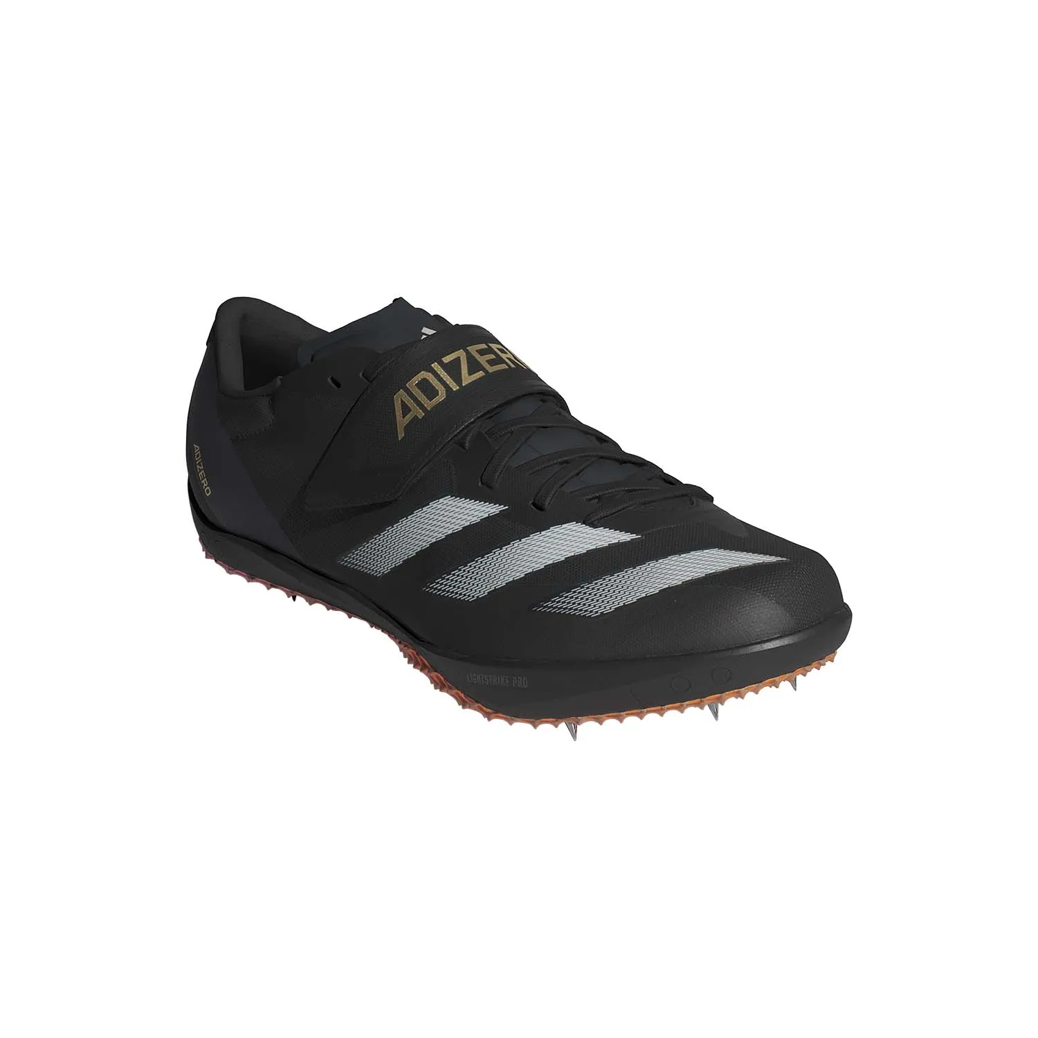 adidas adizero High Jump shoes - Core Black/Zero Metallic/Spark