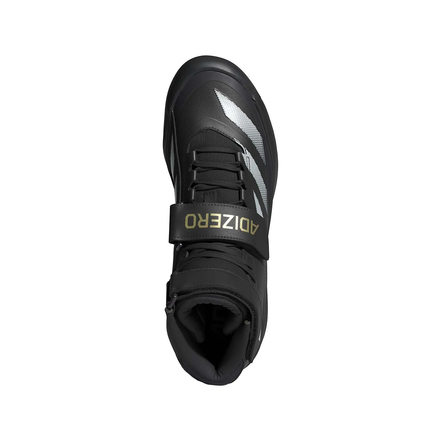 adidas adizero Javelin Mid in Core Black/Zero Mt/Spark