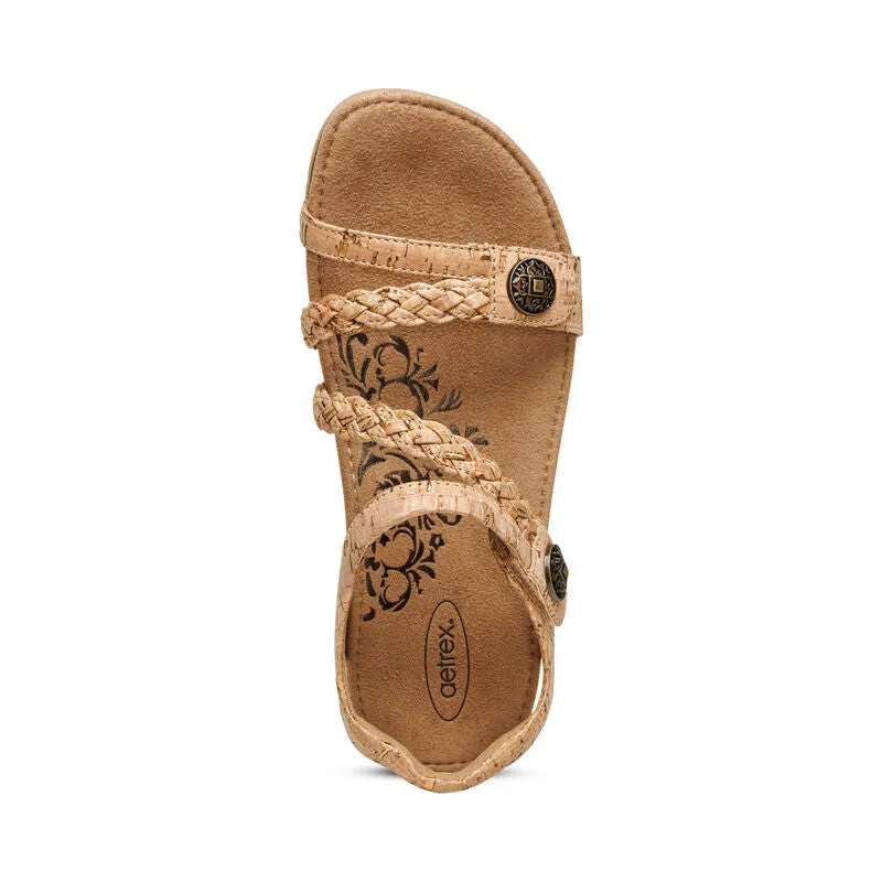 Aetrex Jillian Cork Women's Sandal