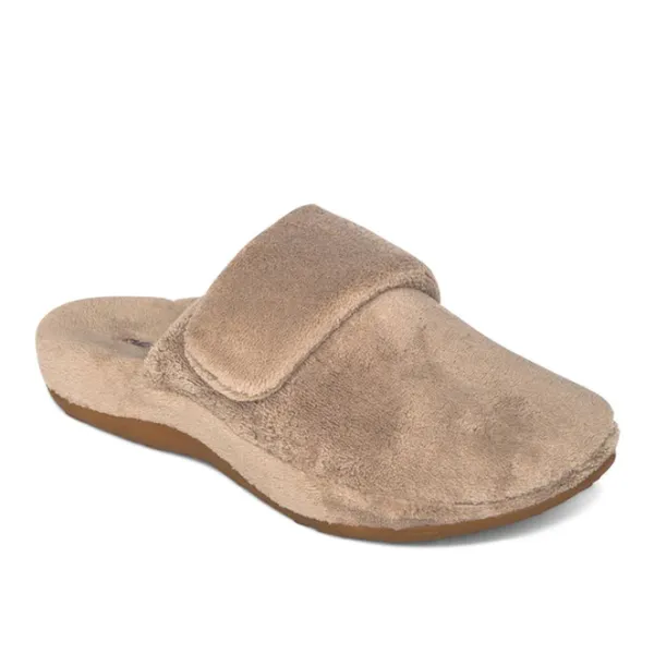 Aetrex Mandy Slipper Coffee Women's