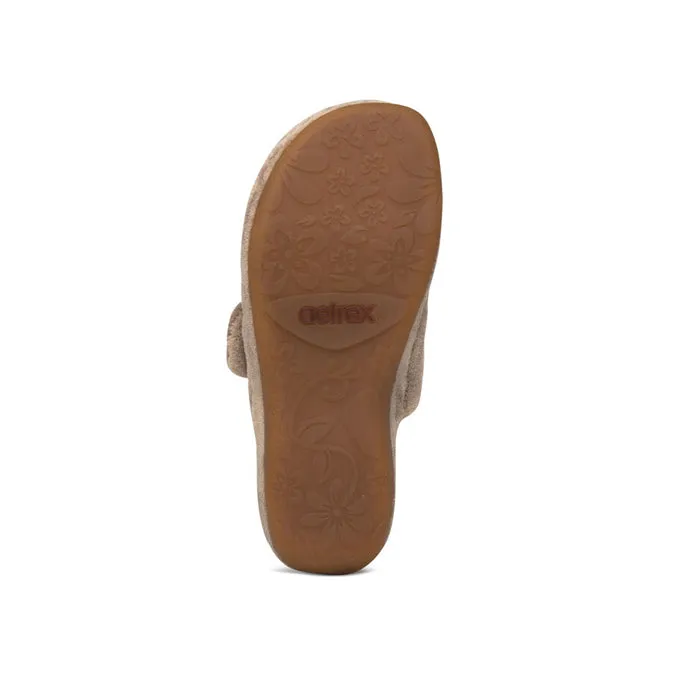 Aetrex Mandy Slipper Coffee Women's