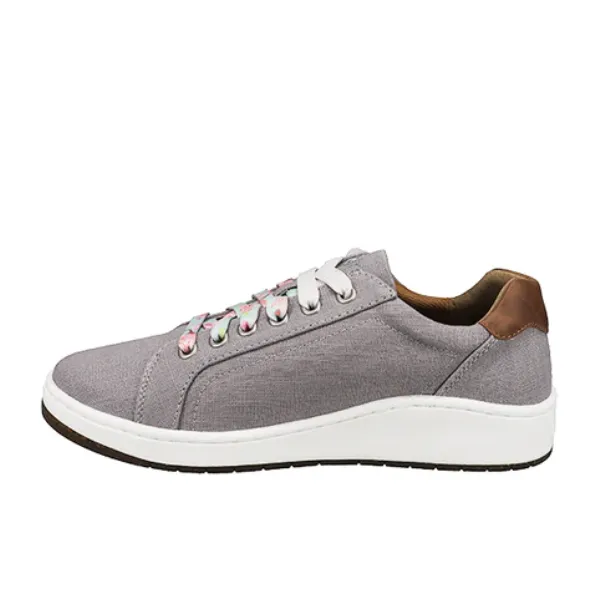 Aetrex Renee Grey Shoes for Women