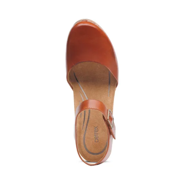 Aetrex Women's Cognac Finley Women's Shoes