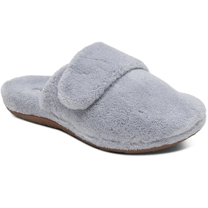 Aetrex Women's Grey Mandy Slipper.