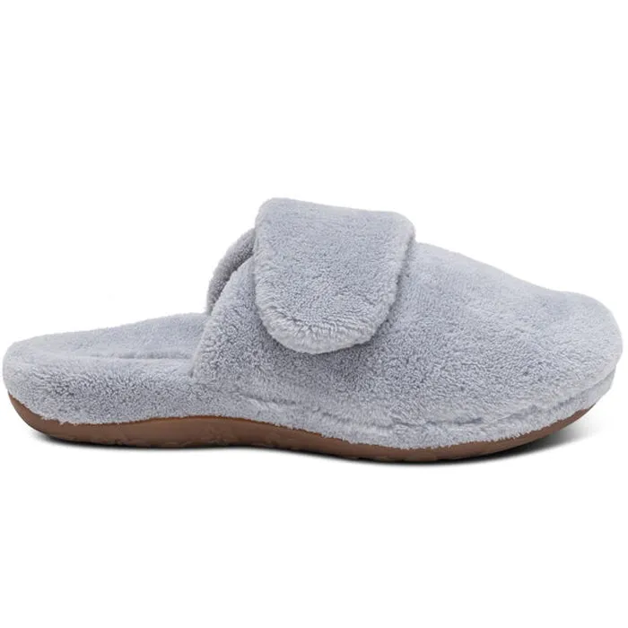 Aetrex Women's Grey Mandy Slipper.