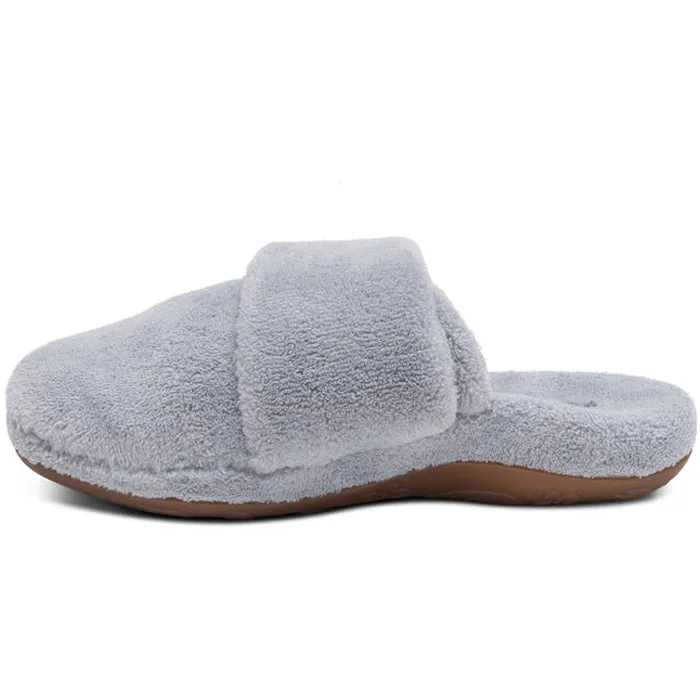 Aetrex Women's Grey Mandy Slipper.