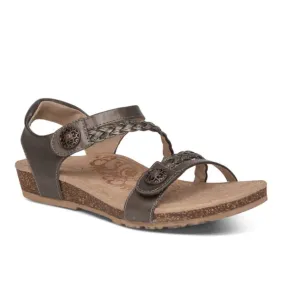 Aetrex Women's Jillian Bronze sandals