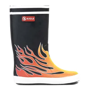 Aigle Lolly Pop Hot Rod rubber boot