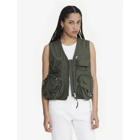 Aigle multi-pocket sleeveless gilet