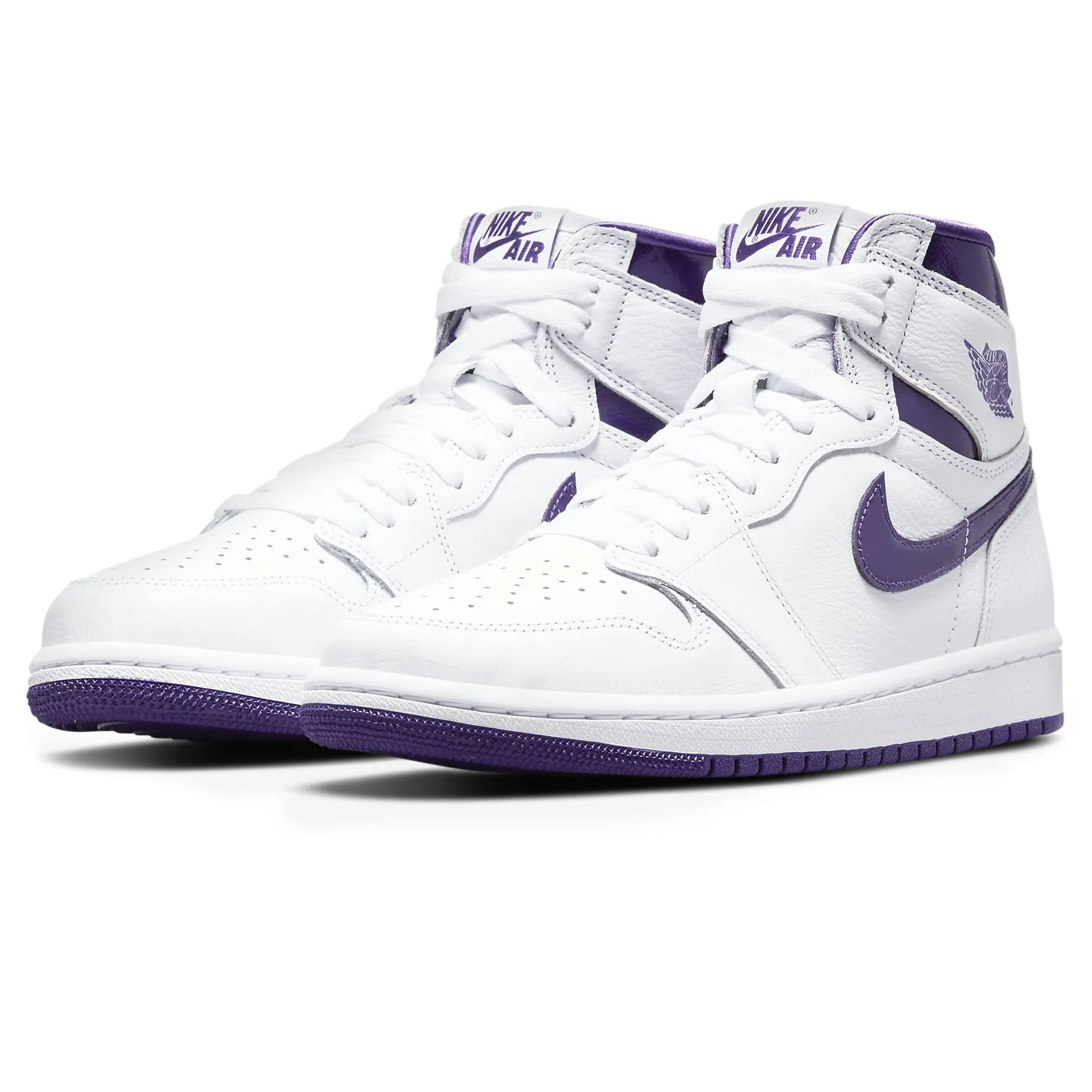 Air Jordan 1 Court Purple Women's Retro High | Shop Now