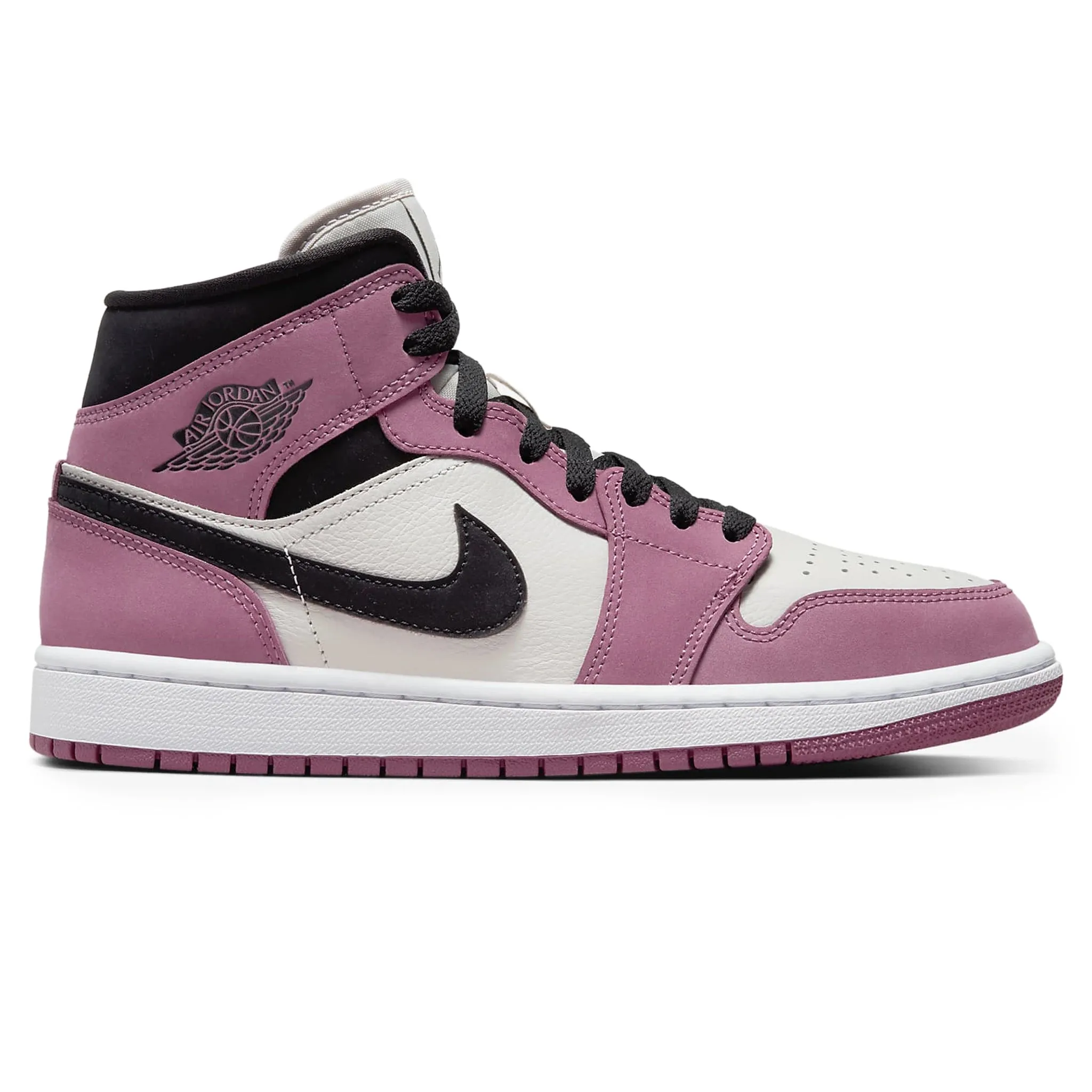 Air Jordan 1 Mid Berry Pink Women's Sneaker