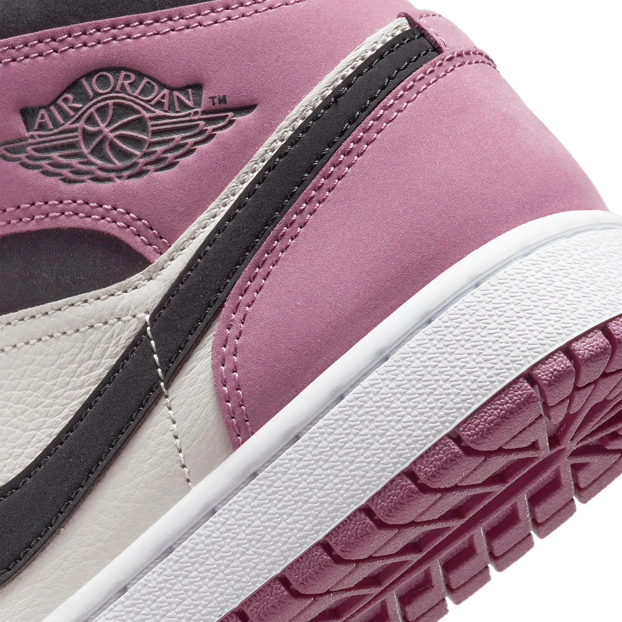 Air Jordan 1 Mid Berry Pink Women's Sneaker