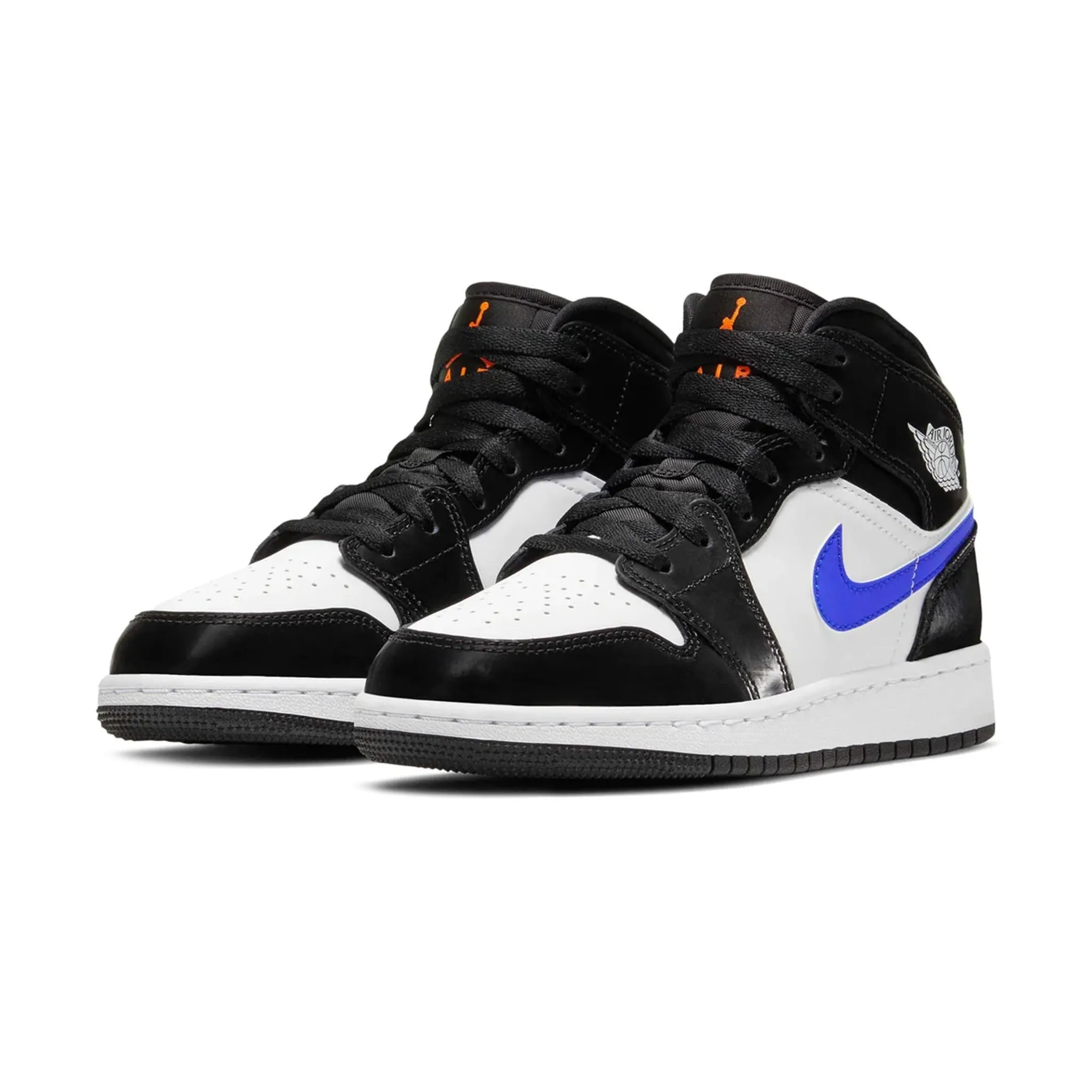 Air Jordan 1 Mid Black Racer Blue - Best Price Guaranteed Now