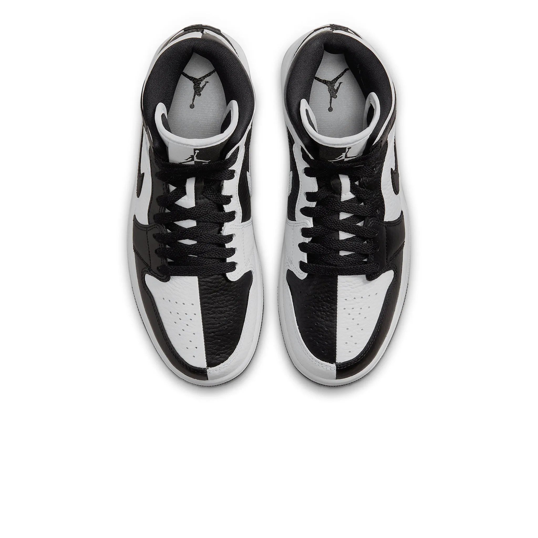 Air Jordan 1 Mid Split Black White (Women) - Buy Now