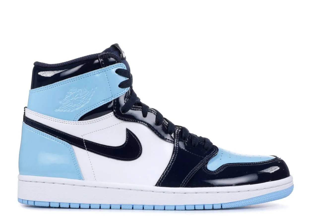 Air Jordan 1 Retro High Patent UNC sneakers