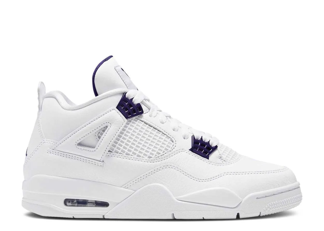 Air Jordan 4 Metallic Purple Retro