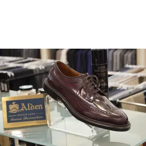 Alden 975 Color 8 Shell Cordovan Long Wing Blucher