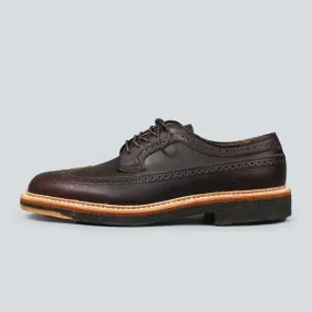 Alden Longwing Blucher Brown Kudo shoes