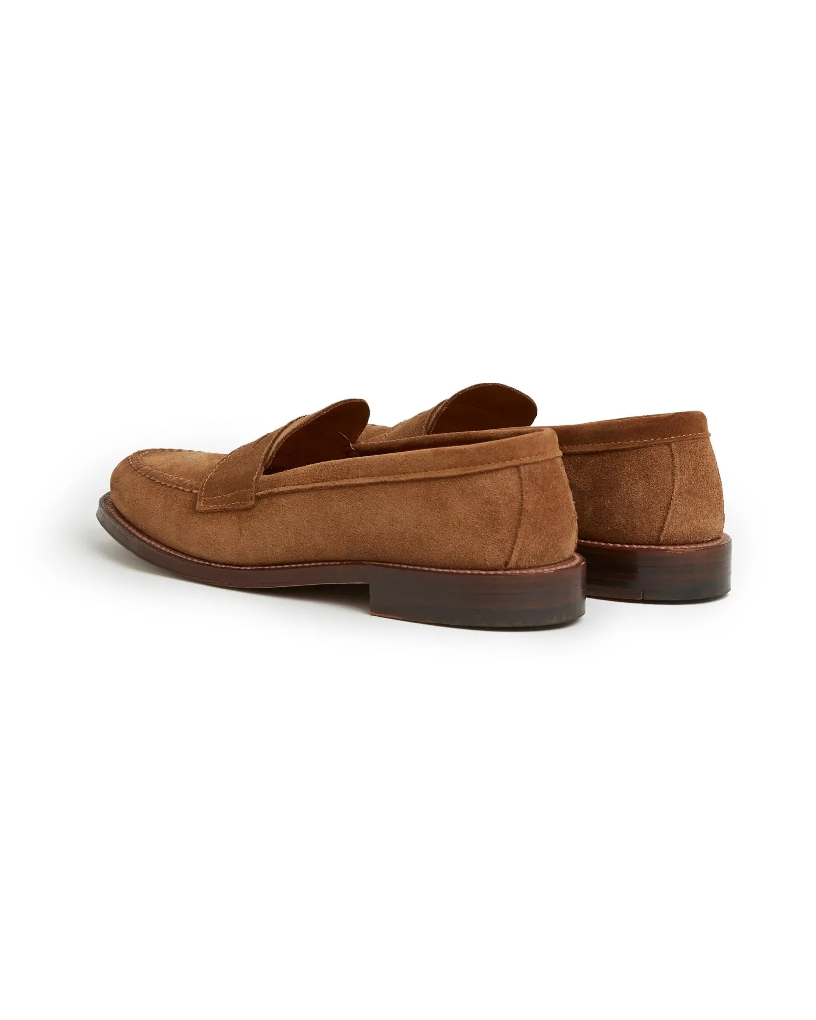 Alden Snuff Suede Penny Loafer: Unlined 6243F