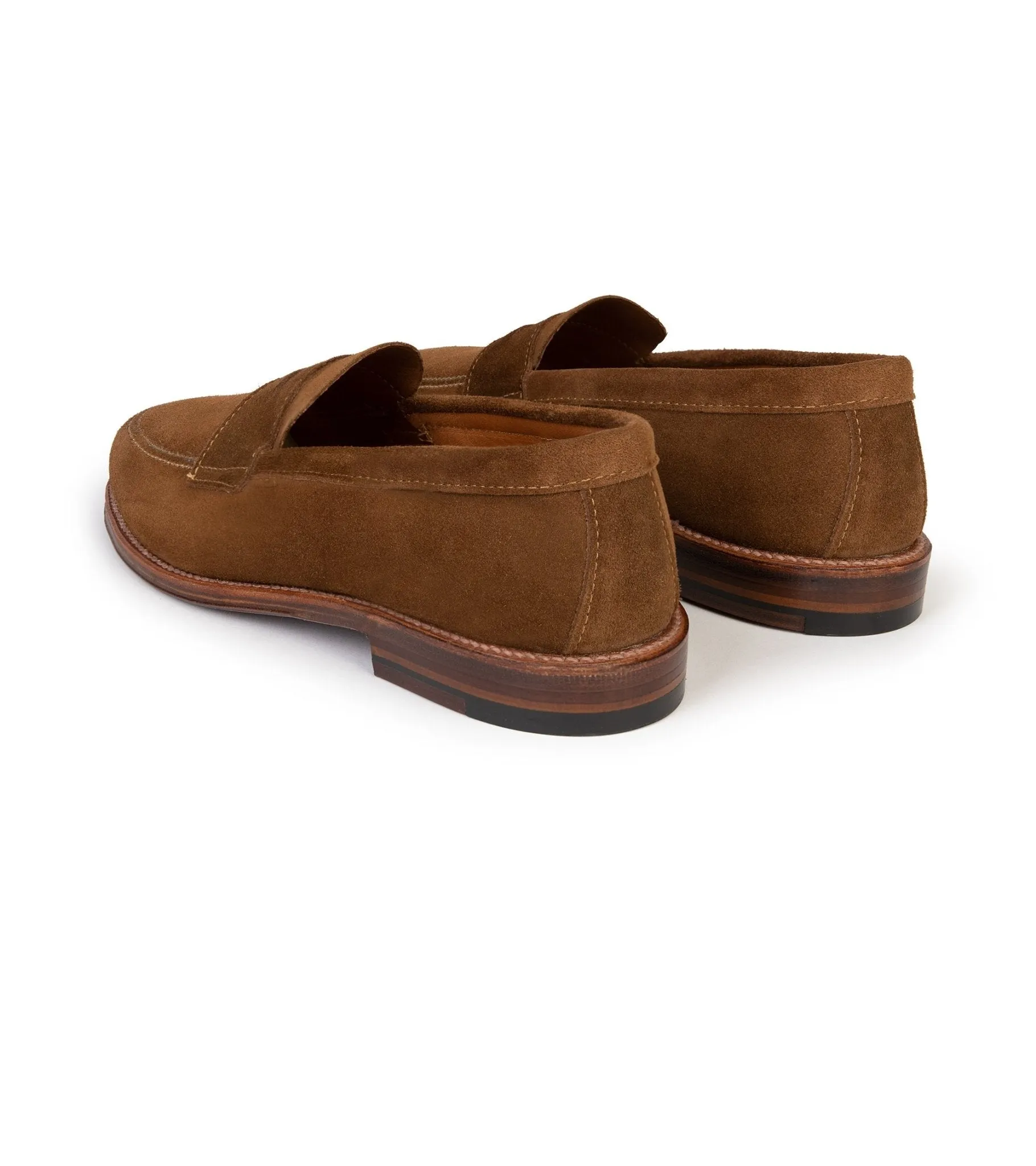 Alden Suede Penny Loafer Snuff 5735F