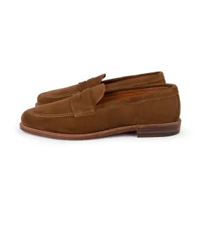 Alden Suede Penny Loafer Snuff 5735F