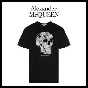 Alexander McQueen Cotton Logo T-Shirts - Shop now!