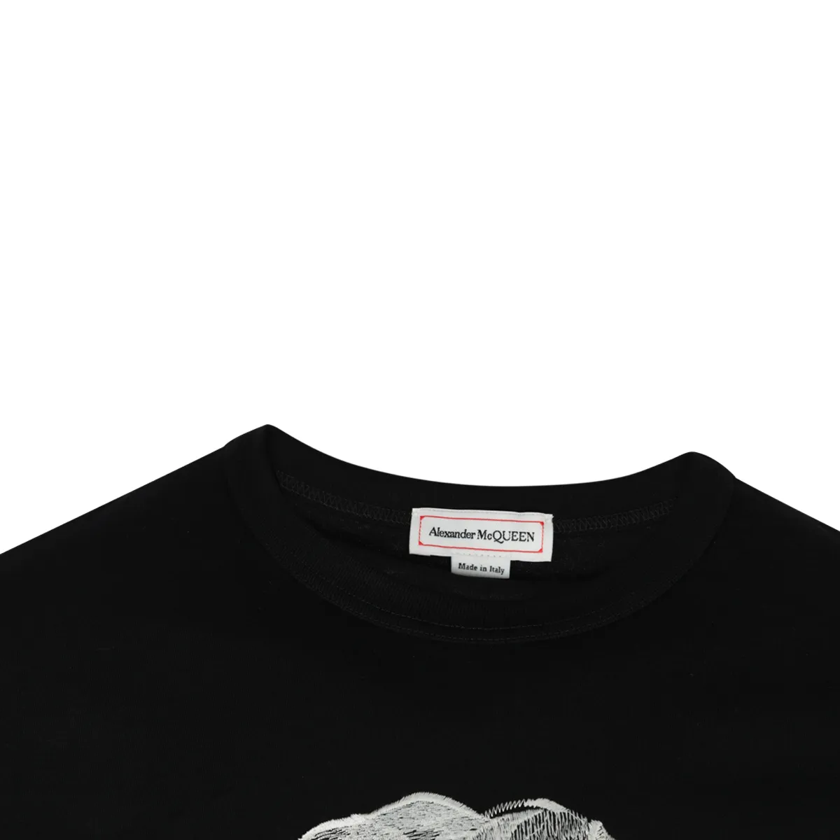 Alexander McQueen Cotton Logo T-Shirts - Shop now!