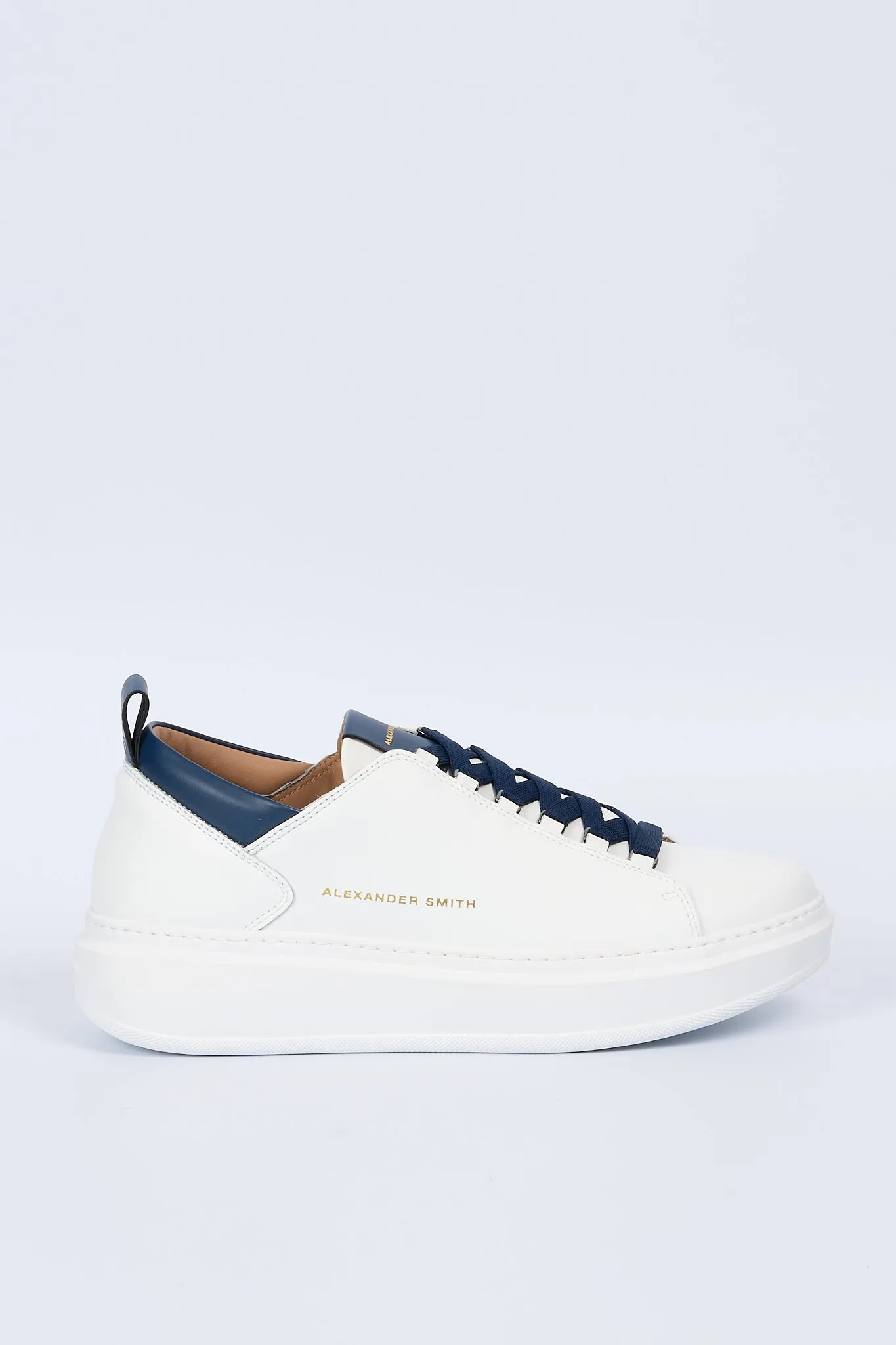 Alexander Smith Sneaker Wembley White/Blue Men