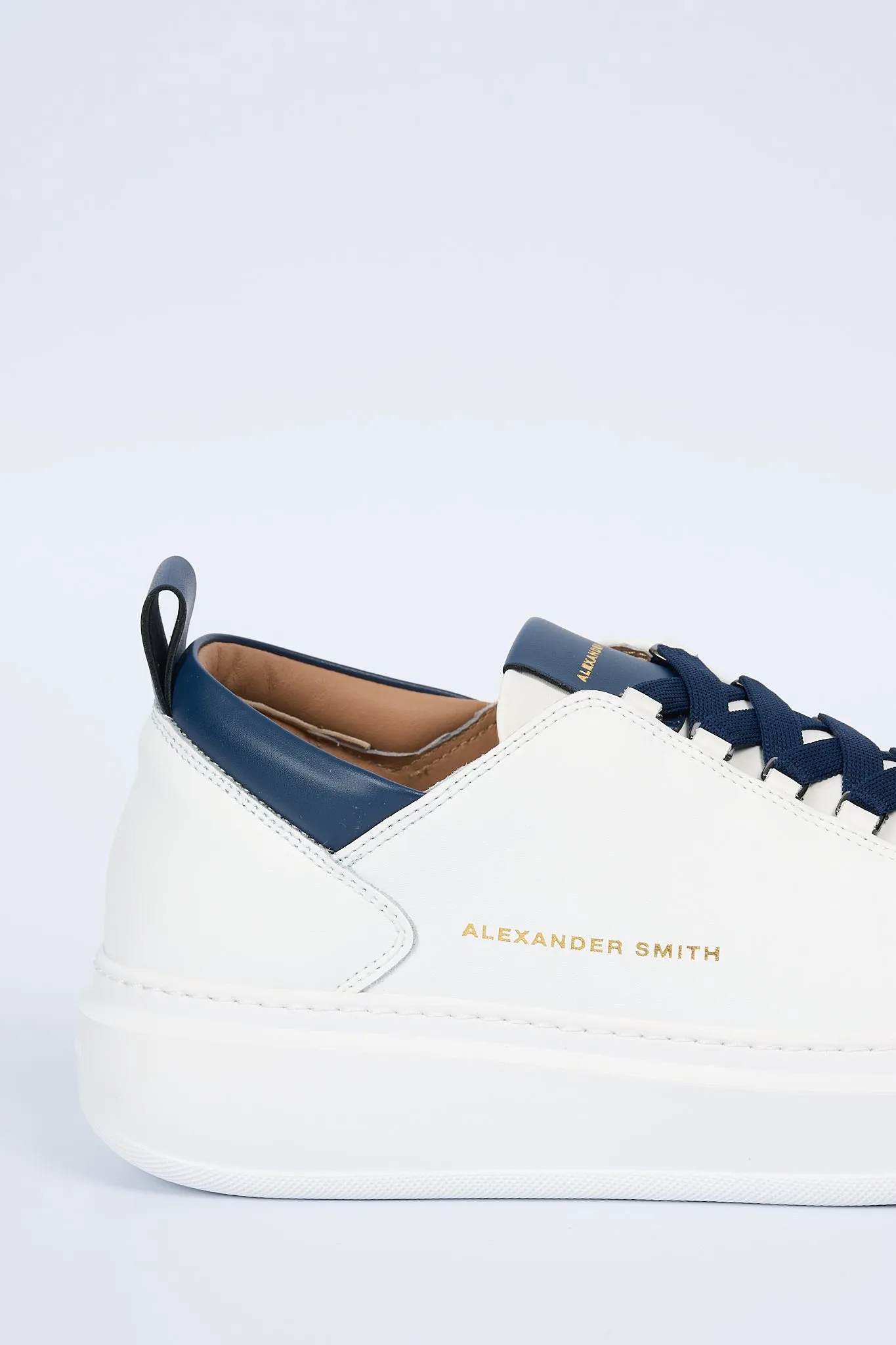 Alexander Smith Sneaker Wembley White/Blue Men