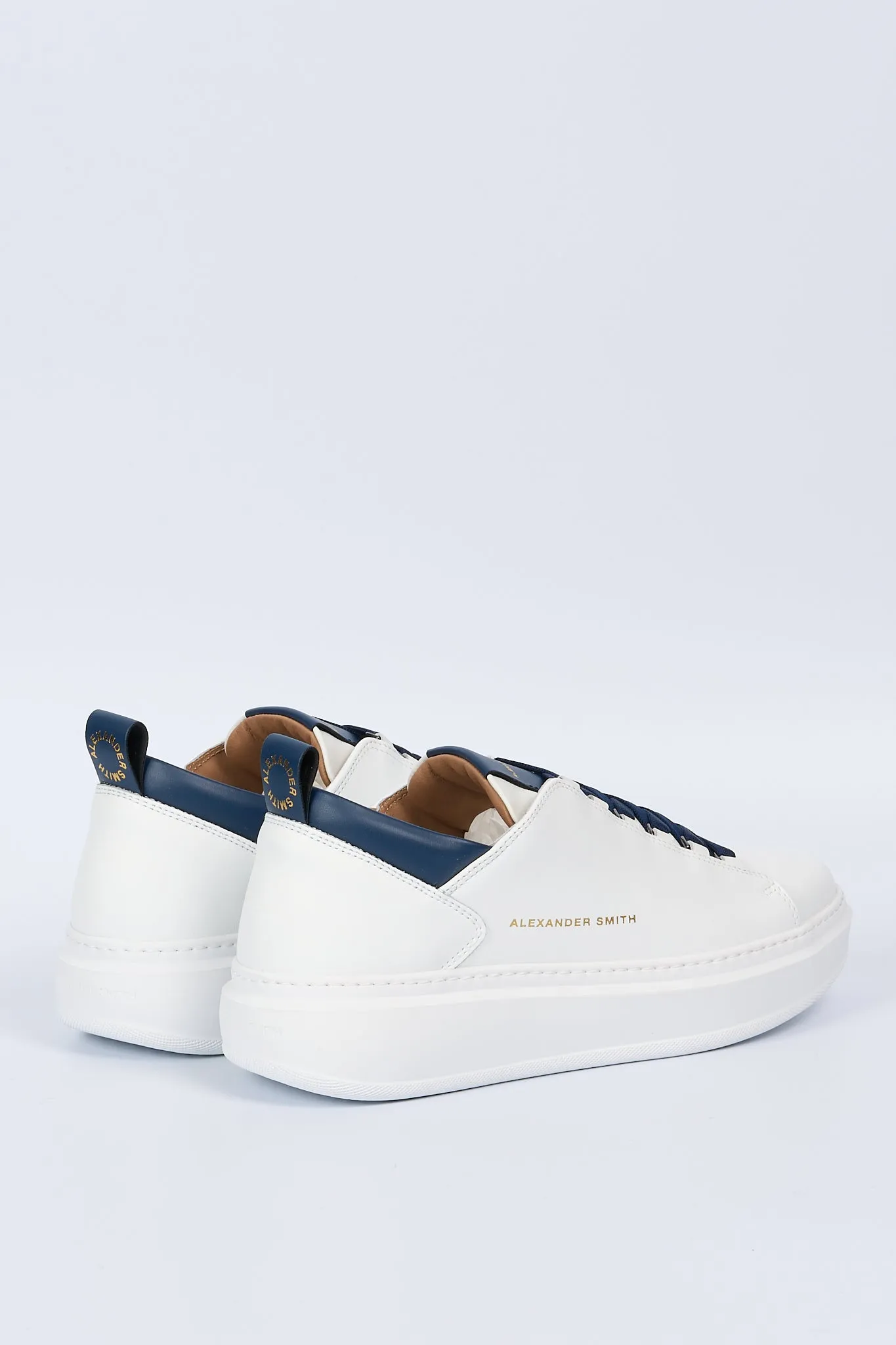 Alexander Smith Sneaker Wembley White/Blue Men