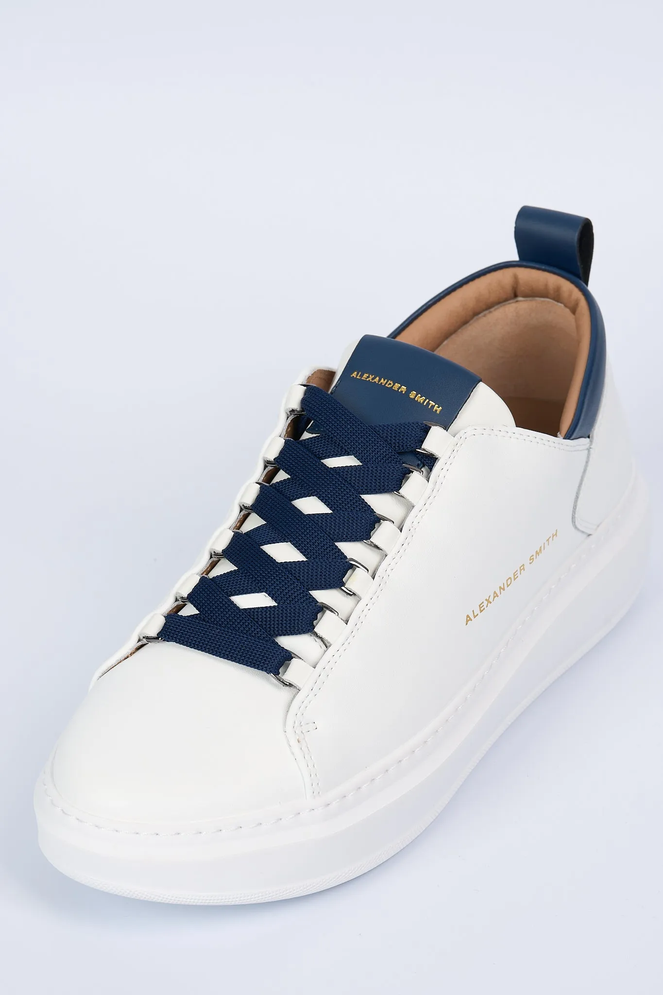 Alexander Smith Sneaker Wembley White/Blue Men