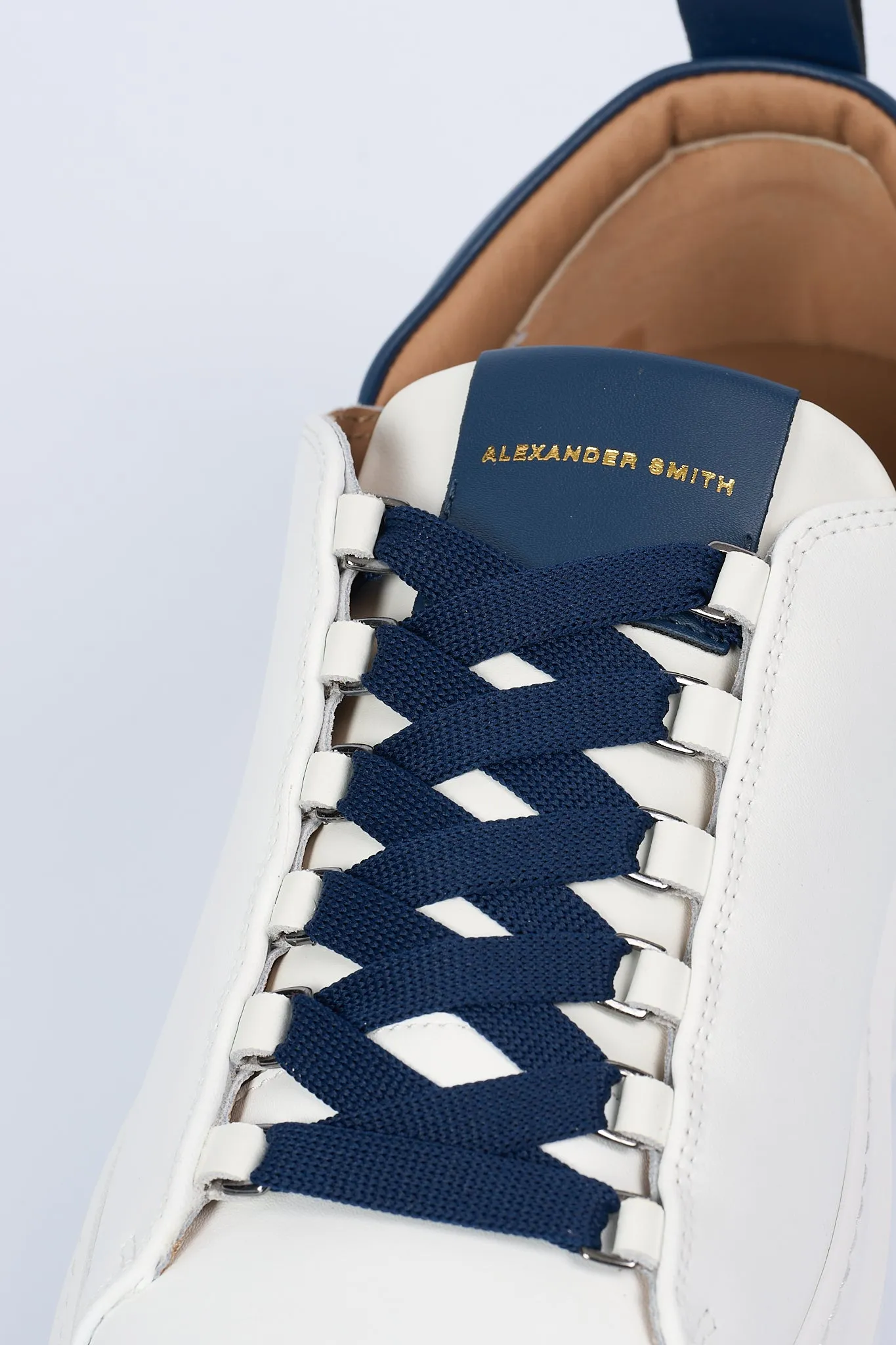 Alexander Smith Sneaker Wembley White/Blue Men