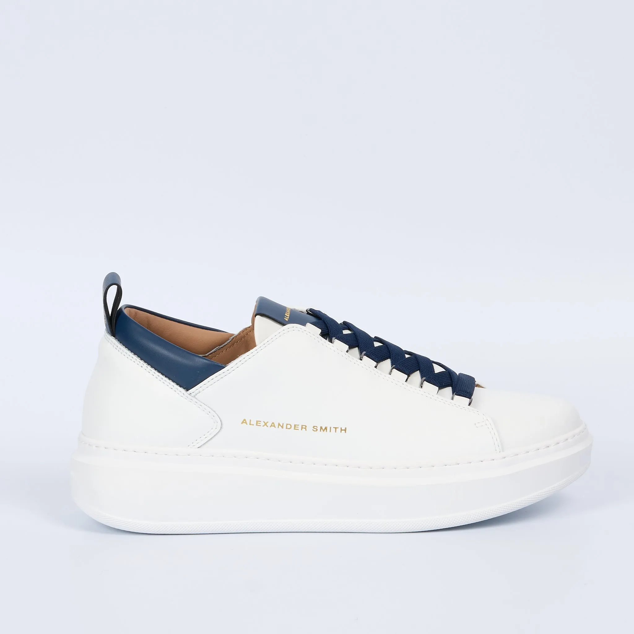 Alexander Smith Sneaker Wembley White/Blue Men