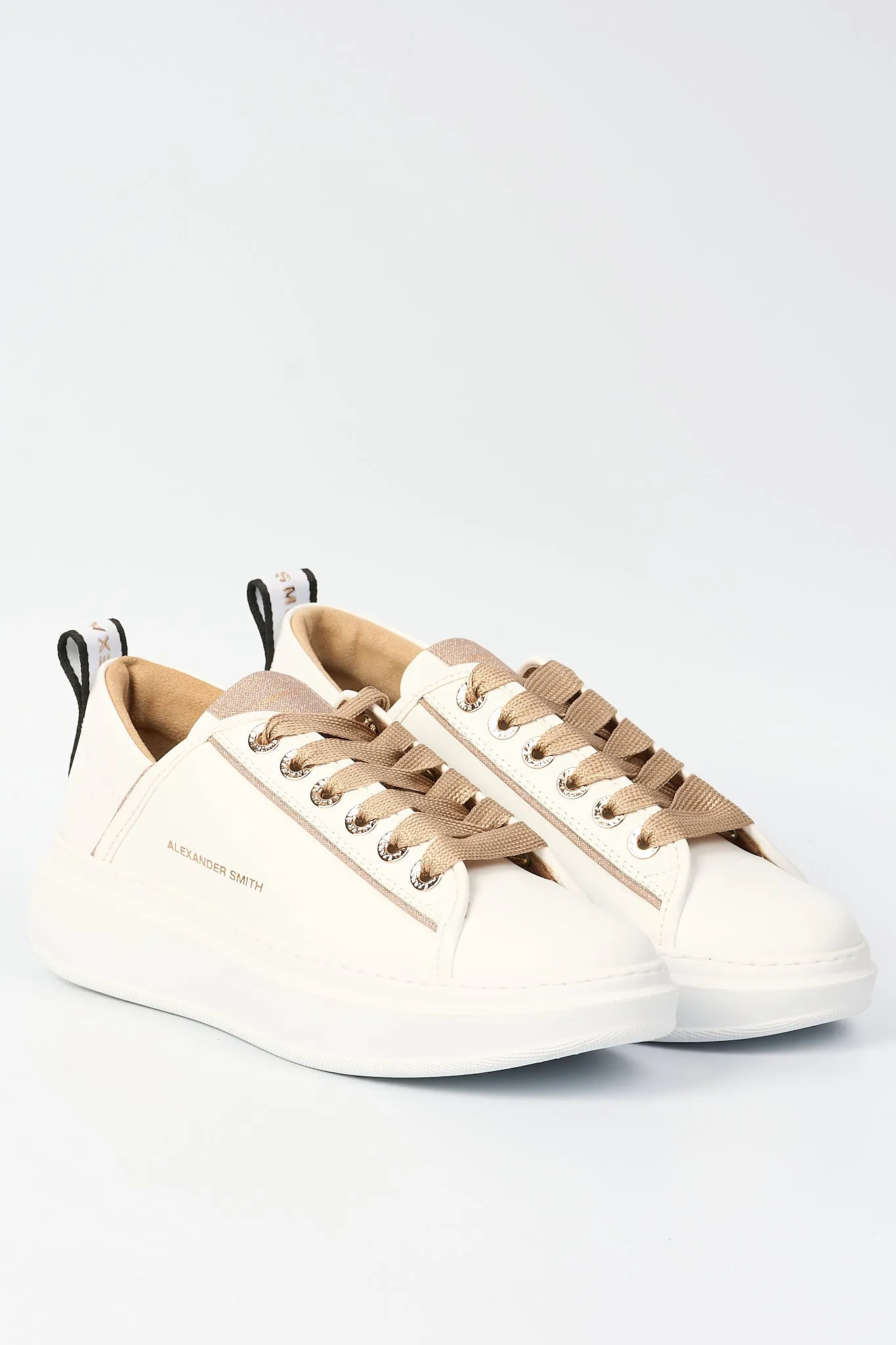 Alexander Smith Wembley Sneakers Bianco rosa Donna