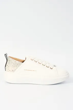 Alexander Smith Wembley Swarovski Sneaker Bianco Donna