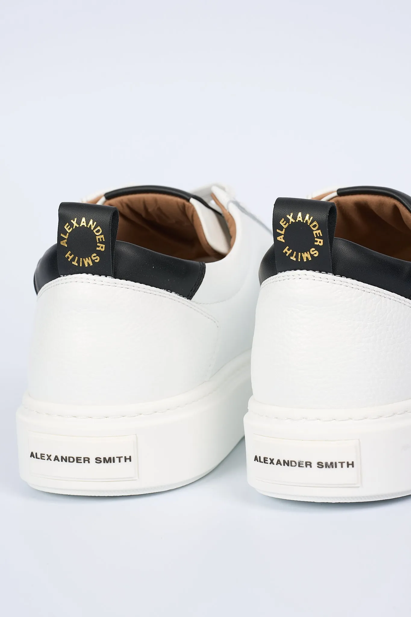 Alexander Smith White/Black Men's Sneaker