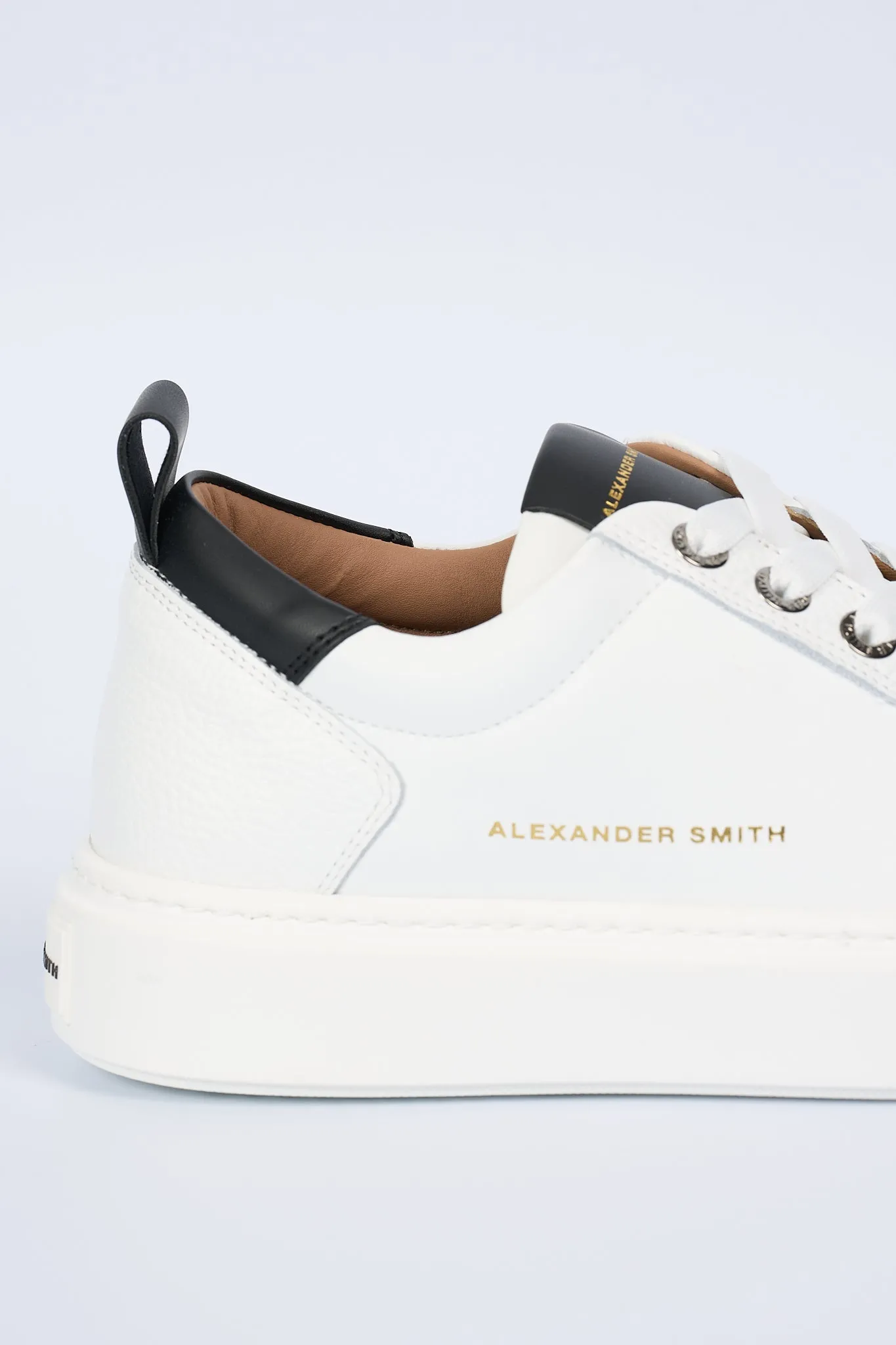 Alexander Smith White/Black Men's Sneaker