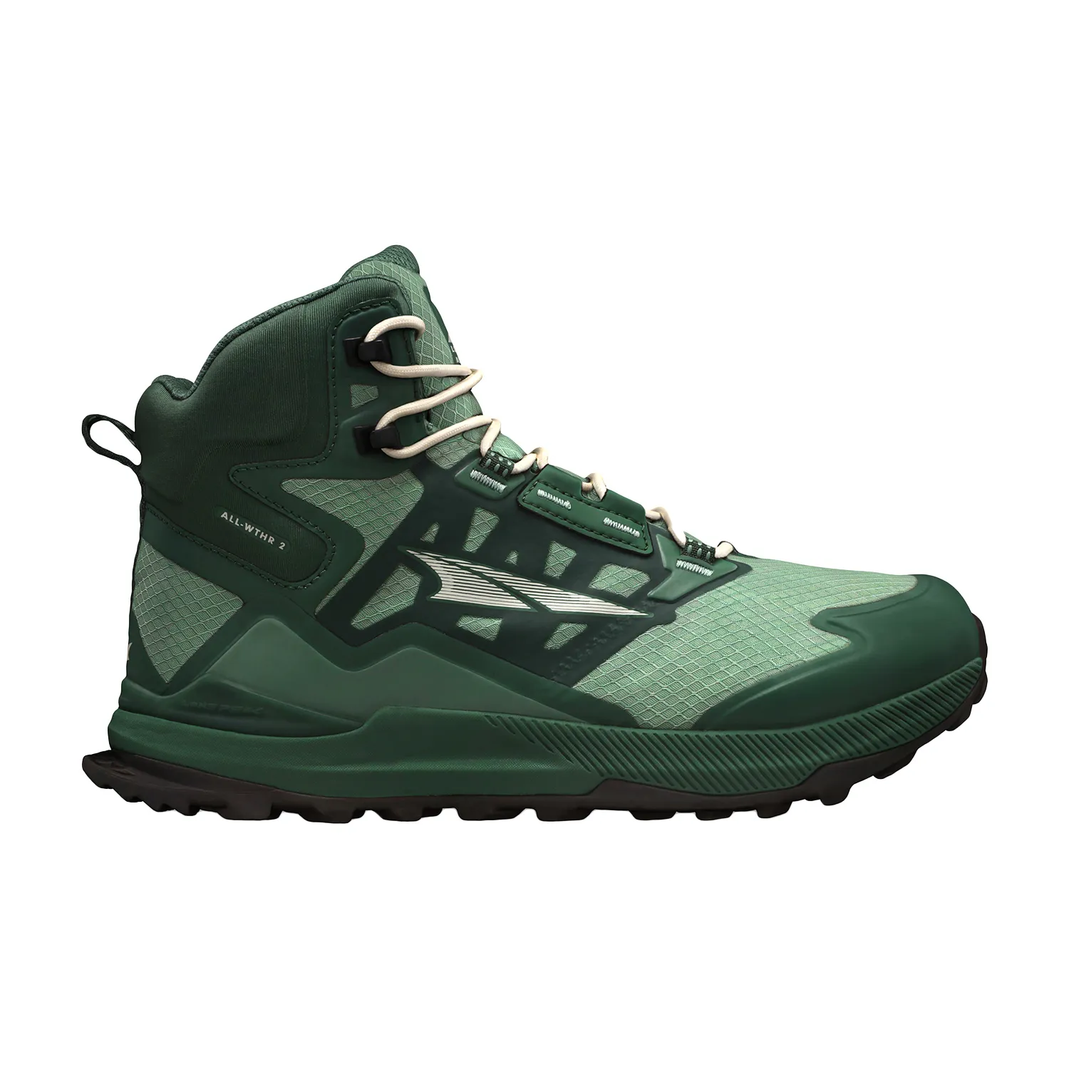 Altra Lone Peak All Weather Mid 2 Green - Waterproof Hiking Shoes