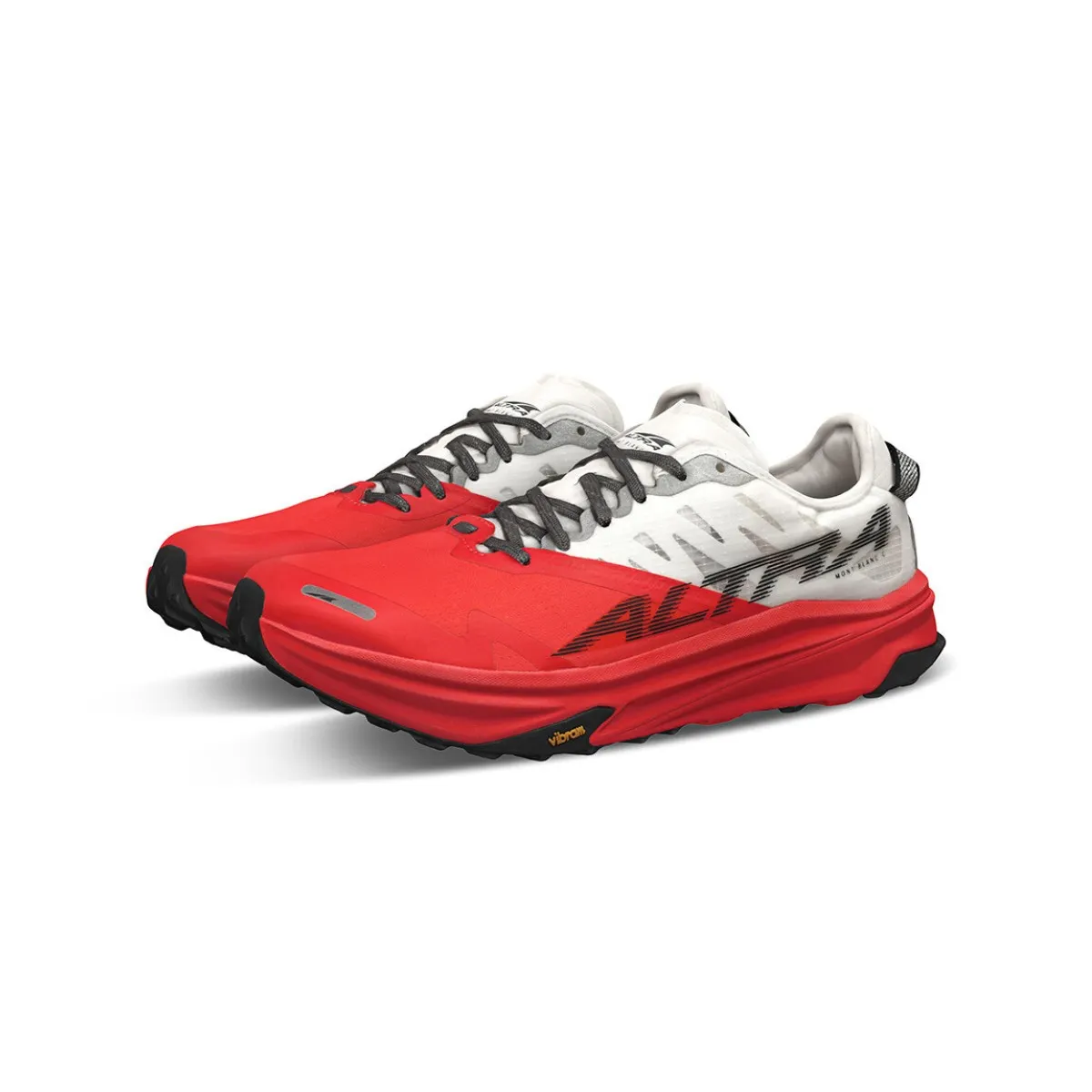 Altra Mont Blanc Carbon White Red Shoes