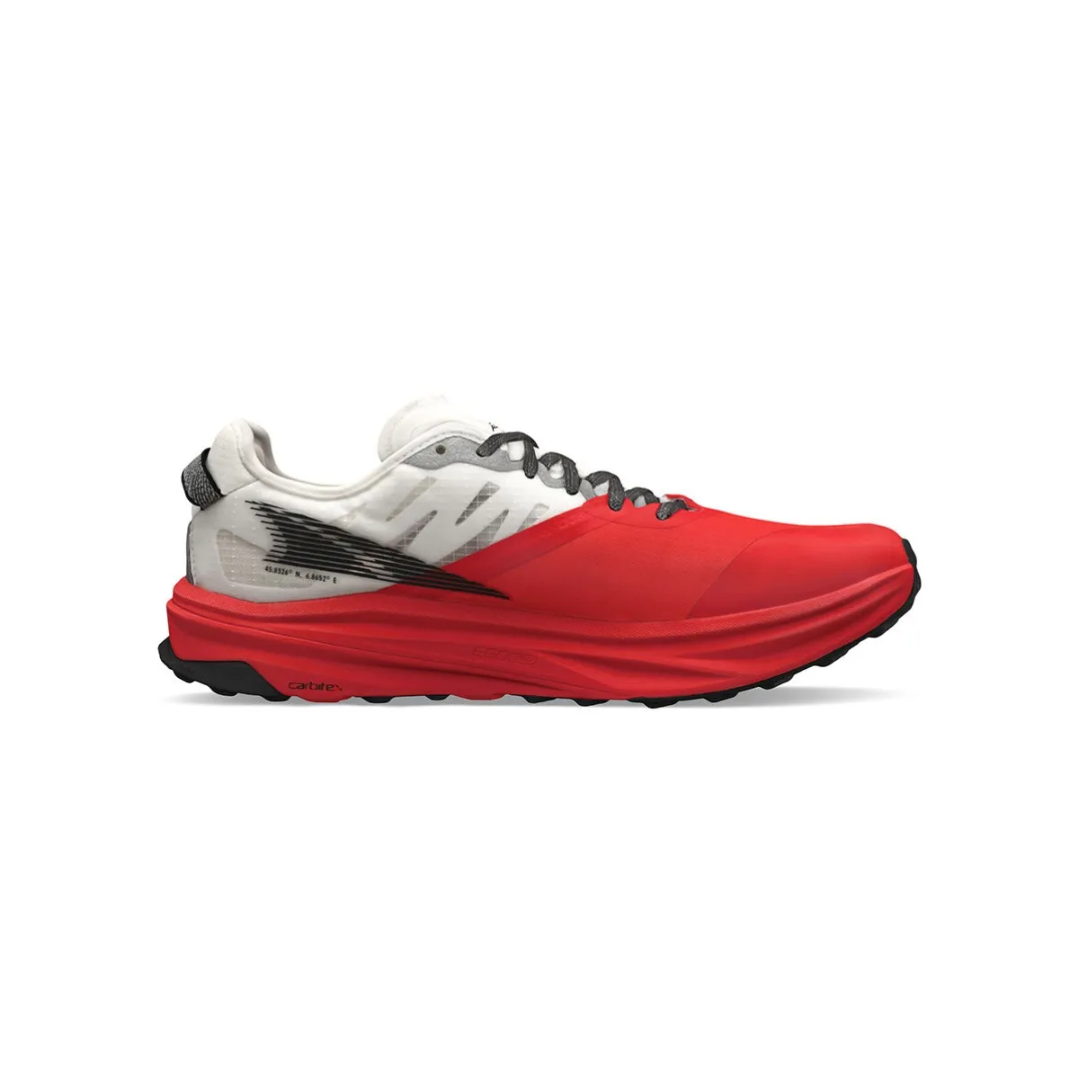 Altra Mont Blanc Carbon White Red Shoes