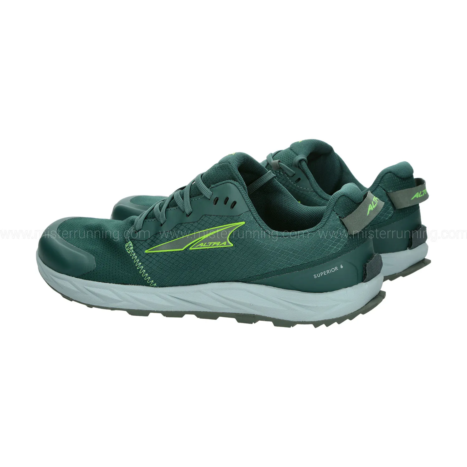 Altra Superior 6 Trail Running Shoes in Deep Forest