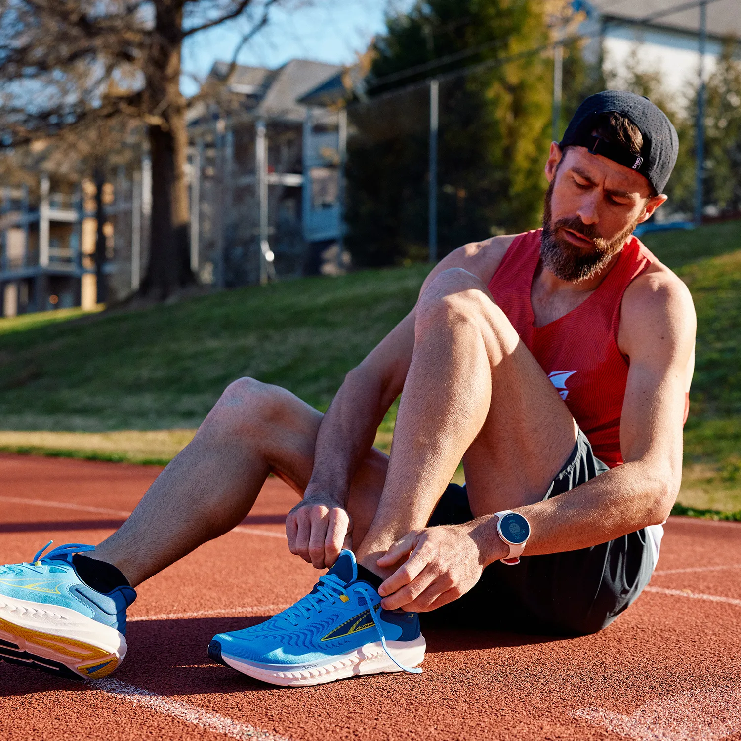 Altra Torin 7 Blue Running Shoes.