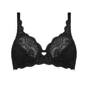 Amourette 300 Black Lace Wired Bra