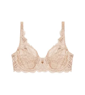 Amourette 300 Nude Lace Wired Bra.