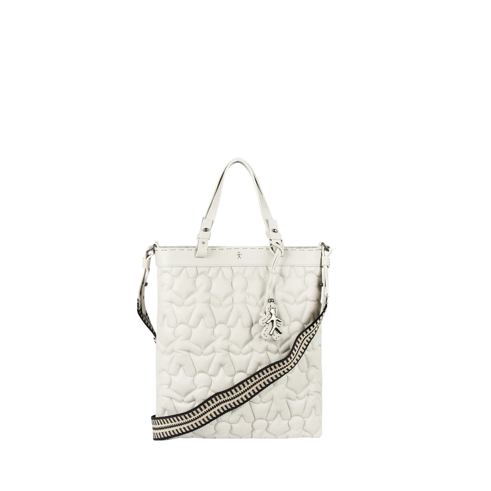 Aura M Greca Omino Quilted Chalk White