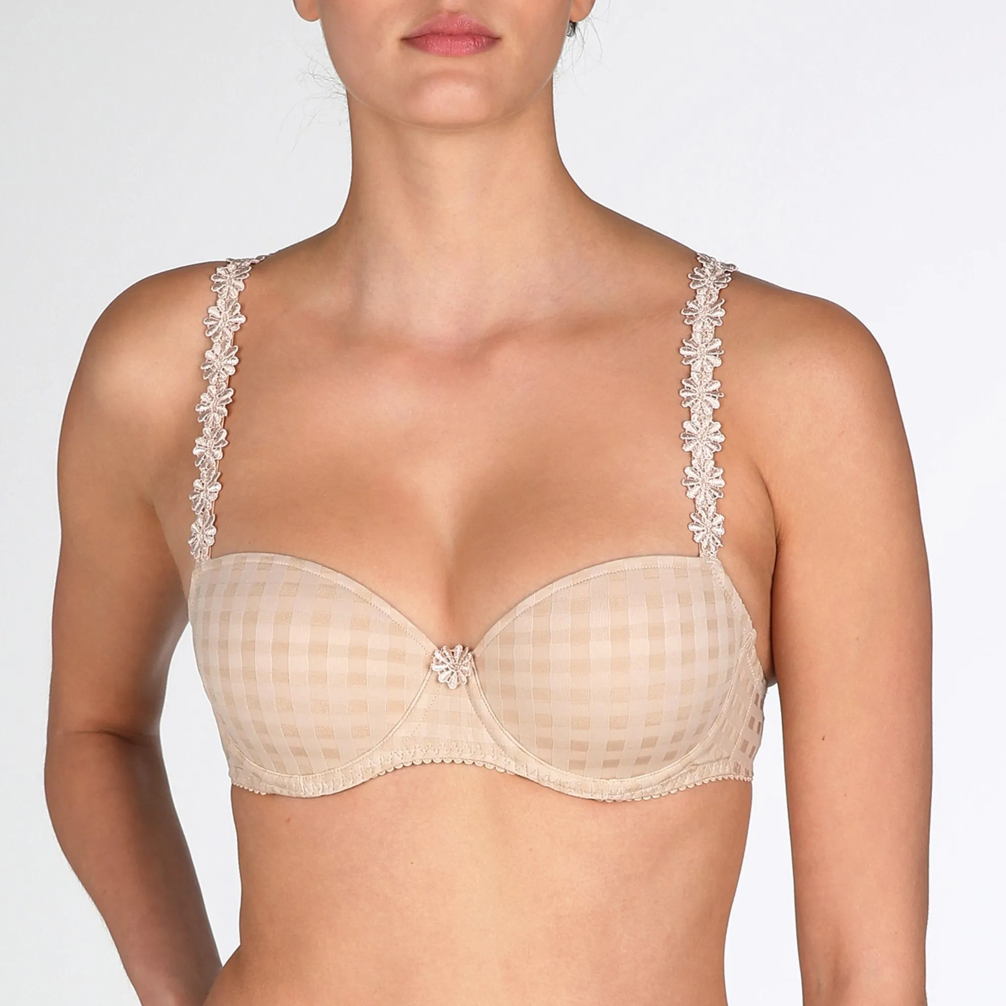 Avero Formed Cup Balconnet Bra (Caffé Latte) A-F | Balconette Bra | Avero Bra | A-F Cup Bra | Caffé Latte Bra